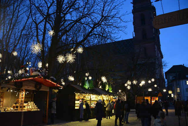 mercado de navidad Münsterplatz