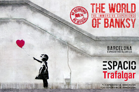 the world of banksy en barcelona