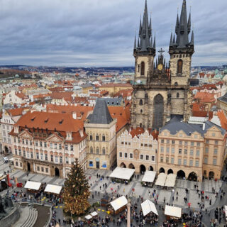 praga en navidad