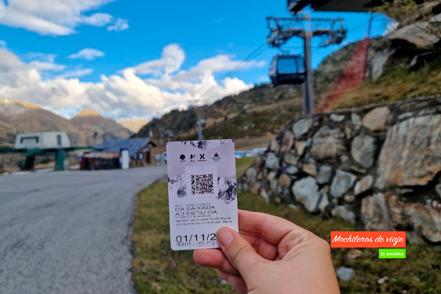 forfait del telecabina