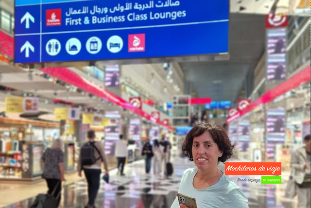 en el aeropuerto de dubai