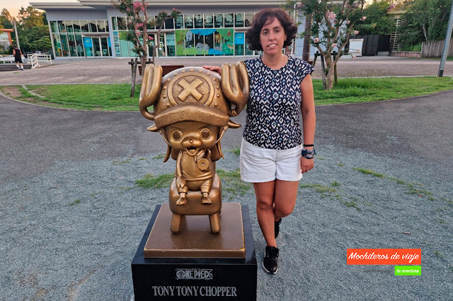 estatua de chopper en kumamoto