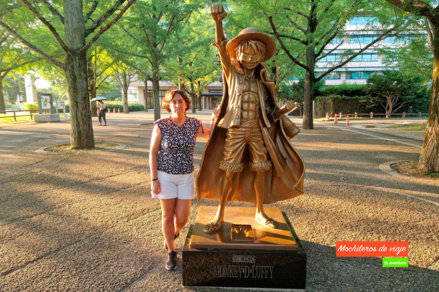 figura de luffy en kumamoto