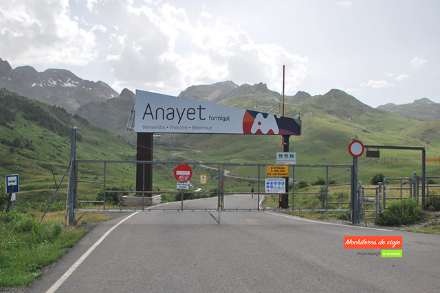 aparcamiento de anayet